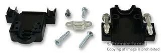 D SUB HOOD, SIZE DE, THERMOPLASTIC 09670090442