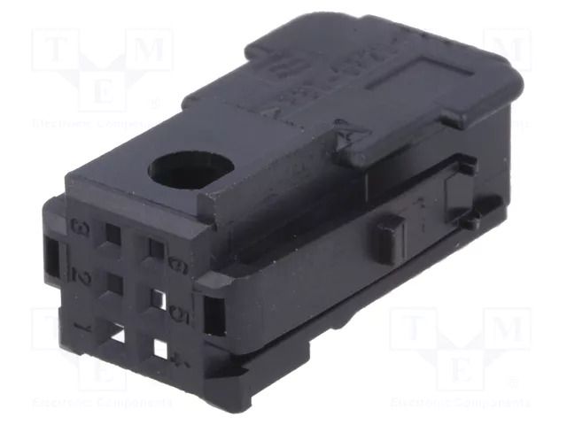 Protection cover; Micro Quadlock System; PIN: 6; black TE Connectivity 953382-1