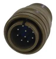 CIRCULAR CONNECTOR PLUG SIZE 18, 10 POSITION, CABLE 97-3106A-18-1P.