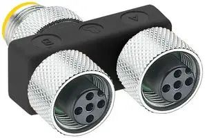 SPLITTER, M12 CONNECTOR, 2PORT ASBS 2 M12-S2325