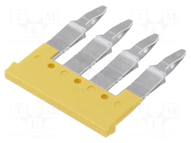 Comb bridge; ways: 4 WEIDMÜLLER ZQV4N/4