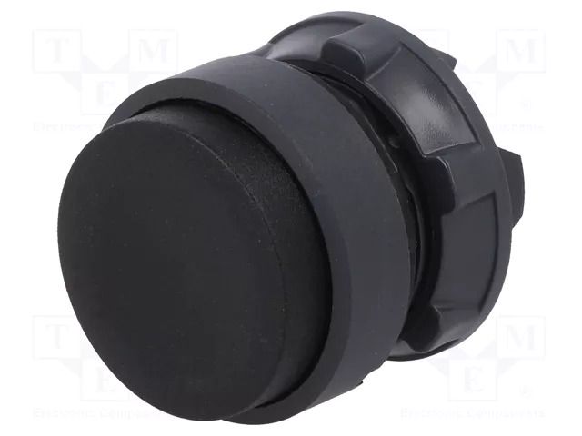 Switch: push-button; 22mm; Stabl.pos: 1; black; none; IP66; Pos: 2 SCHNEIDER ELECTRIC ZB5AL2