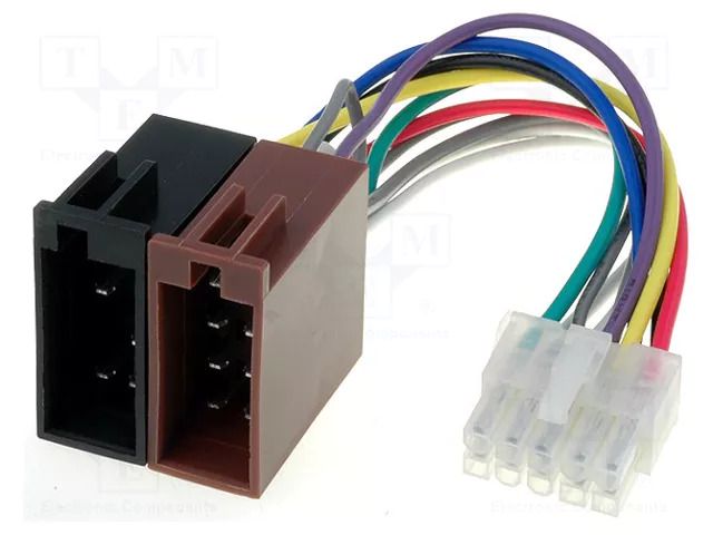 Connector; ISO; Philips; PIN: 10 4CARMEDIA ZRS-31