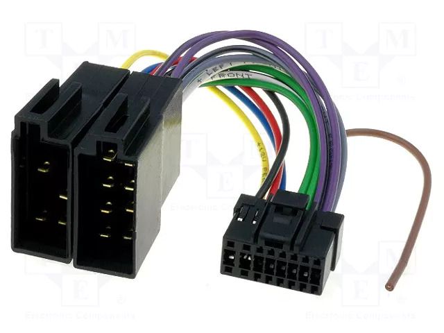 Connector; ISO; Panasonic; PIN: 16 4CARMEDIA ZRS-50