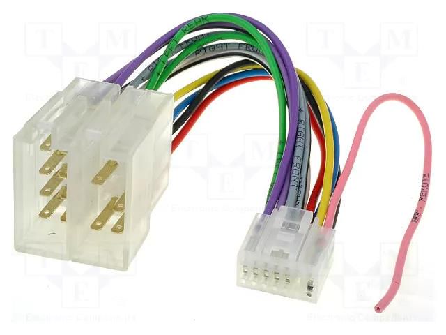 Connector; ISO; Nakamichi; PIN: 14 4CARMEDIA ZRS-86