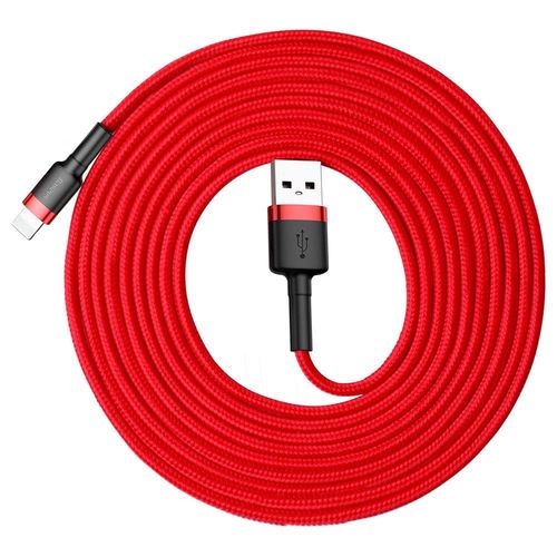 Baseus Cafule USB-A / Lightning 2A QC 3.0 cable 3 m - red, Baseus 6953156296299 6953156296299