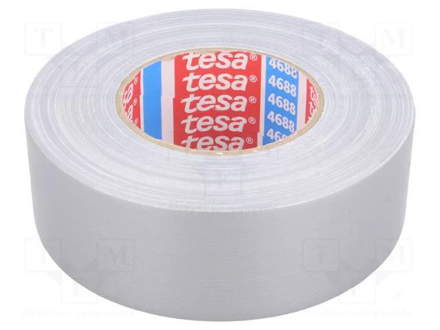 Tape: fixing; W: 50mm; L: 50m; Thk: 0.26mm; natural caoutchouc; 9% TESA TESA-4688-50SR