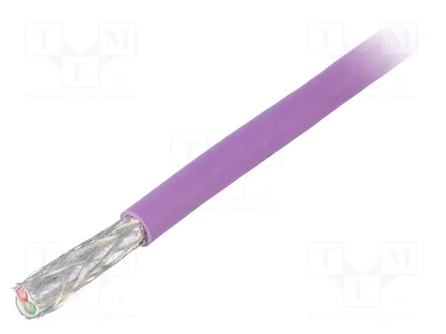 Wire; UNITRONIC® BUS PB FC; 1x2x0.64mm; wire; Cu; Insulation: PVC LAPP BUS-L2/FIP-FC