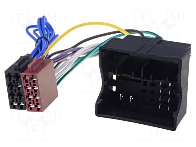 Adapter; Audi,Seat,VW,Škoda; ISO 4CARMEDIA ZRS-AS-68B