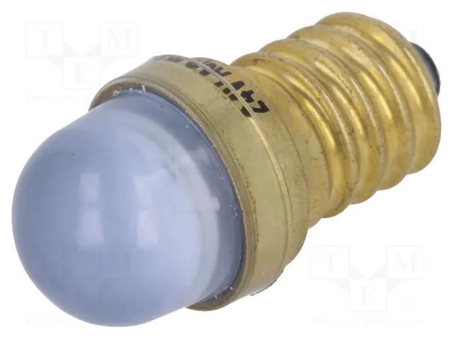 LED lamp; blue; E14; 24VDC; 24VAC POLAM-ELTA LB-E14-24AC/DC