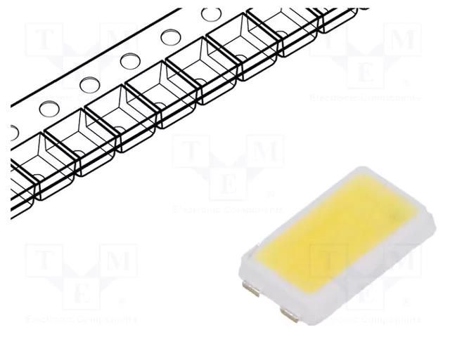 LED; white cold; SMD; 5630; 31÷37lm; 5000K; 80; 120°; 65mA; 656mW LITEON LTW-5630AZLS50-EUH