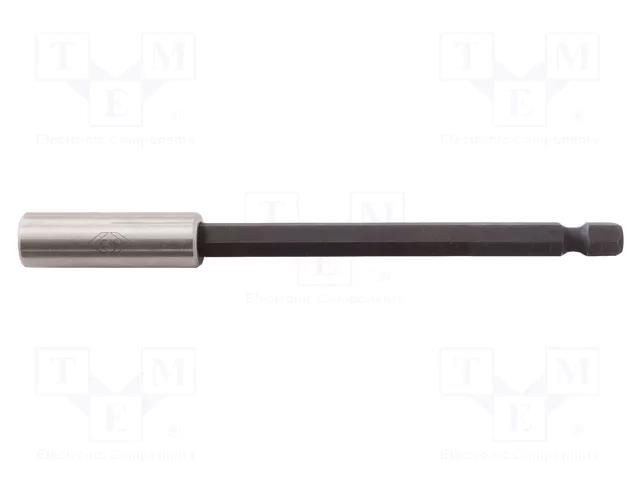 Holder; 1/4"; Overall len: 100mm; Mounting: 1/4" (E6,3mm) C.K CK-4570/100