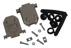 D SUB BACKSHELL, SIZE DA, ABS POLYMER 17E17252.