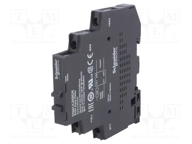 Relay: solid state; Ucntrl: 4÷32VDC; 6A; 48÷600VAC; Zelio Relay SCHNEIDER ELECTRIC SSM1A36BDR