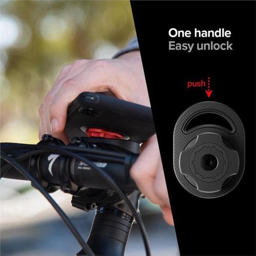 Spigen Gearlock MS100 Bike Handlebar Mount - Black, Spigen 8809613765557 8809613765557