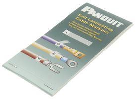 WRITE-ON SELF-LAMINATING WIRE MARKER CARDS PSCB-3Y.