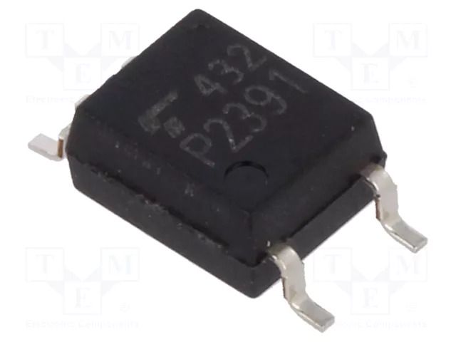 Optocoupler; SMD; Ch: 1; OUT: totem pole; 3.75kV; 10Mbps; SO6 TOSHIBA TLP2391-E-T