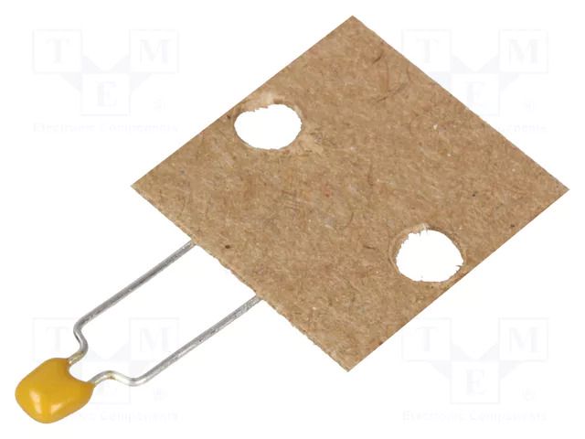 Capacitor: ceramic; MLCC; 1uF; 50V; Y5V; ±20%; THT; 5mm; tape SR PASSIVES CM-1U-Y5V/50-T