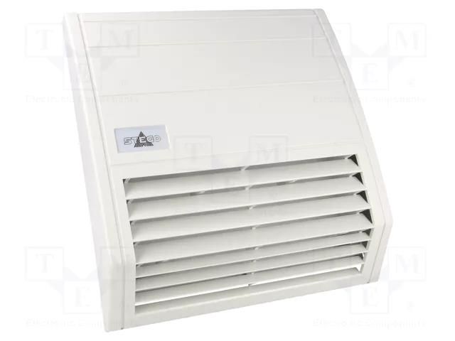 Fan: AC; axial; 230VAC; 120x120x38mm; 102m3/h; 39dBA; IP54 STEGO 01802.0-00