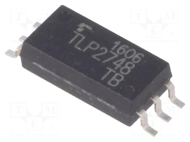 Optocoupler; SMD; Ch: 1; OUT: totem pole; 5kV; SO6L; 50kV/μs TOSHIBA TLP2748-E-T