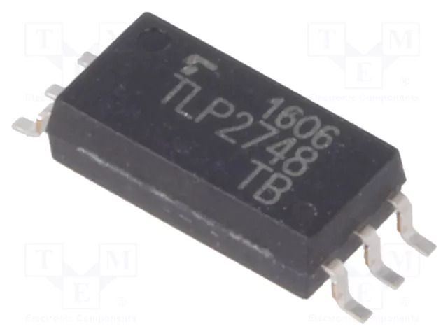 Optocoupler; SMD; Ch: 1; OUT: totem pole; 5kV; SO6L; 50kV/μs TOSHIBA TLP2748-E-T