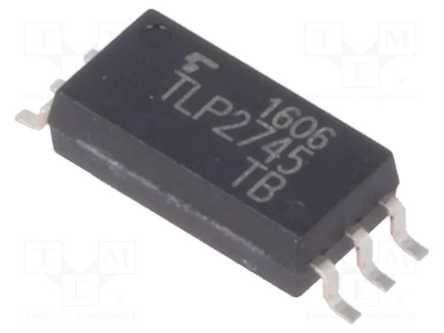 Optocoupler; SMD; Ch: 1; OUT: totem pole; 5kV; SO6L; 30kV/μs TOSHIBA TLP2745-E-T