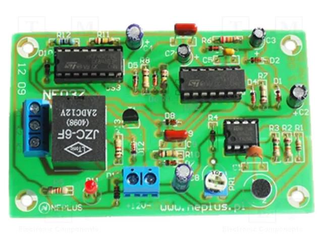 Sound switch; 12VDC; 3A Nord Elektronik Plus ZSM-NE037