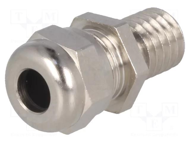 Cable gland; with long thread; M8; 1.25; IP68; brass; HSK-MINI HUMMEL HUMMEL-1106080130