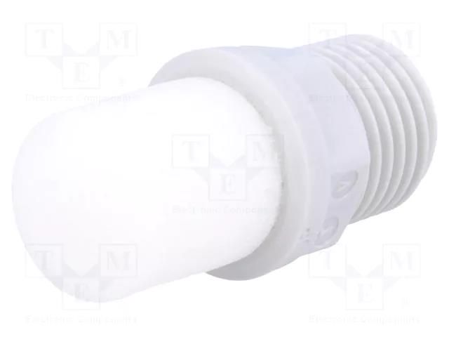 Sound suppression silencer; max.10bar; Thread: R 1/4"; outside SMC AN15-02