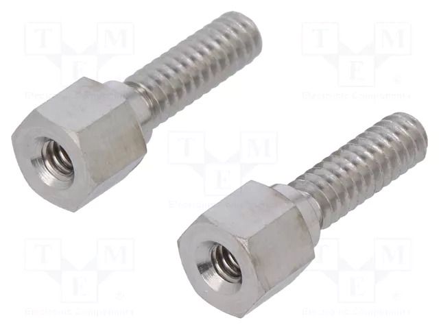 Threaded head screw; AMPLIMITE 0.50 Series; Kit: screw x2 TE Connectivity 749087-1