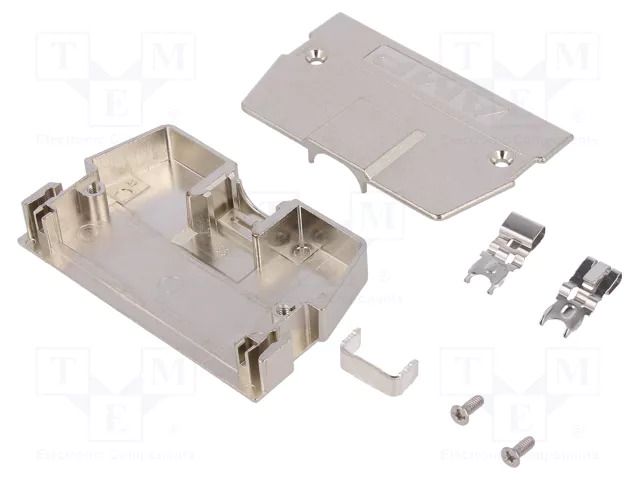 Plug case; PIN: 68; shielded; Locking: latch; steel; straight TE Connectivity 5749195-2