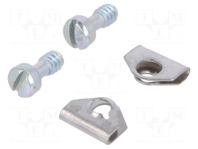 Set of screws for D-Sub; UNC 4-40; 5.59mm; AMPLIMITE TE Connectivity 5205980-4