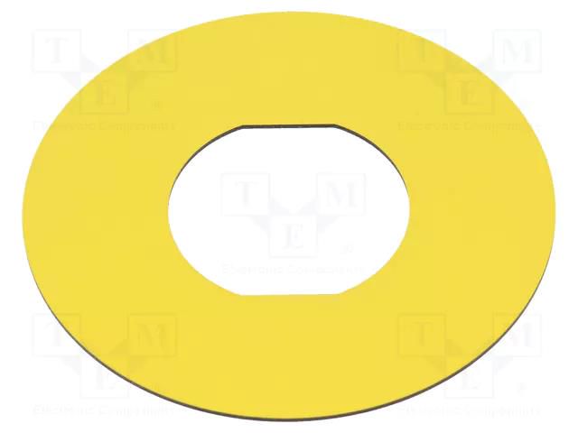 Label; 22mm; Harmony XB4 SCHNEIDER ELECTRIC ZBY9101