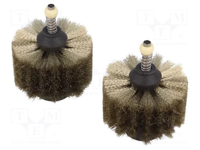 Brush; for cleaner; 2pcs; 50mm; Bristle material: metal; 80g JBC TOOLS JBC-CLMB-A8