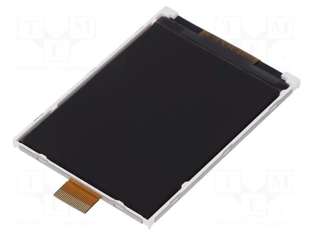 Display: TFT; 2.8"; 240x320; Illumin: LED; Dim: 50x69.2x2.45mm DISPLAY ELEKTRONIK DEM240320LTMH-PW-N