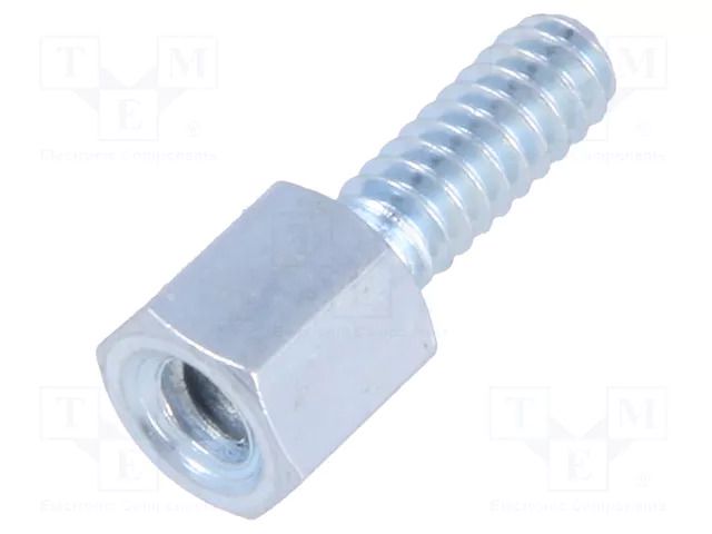 Threaded head screw; Plating: zinc; Thread len: 7.9mm; AMPLIMITE TE Connectivity 5205818-3