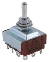 SWITCH, TOGGLE, 4PDT, 20A, 250VAC S48
