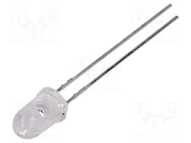 LED; red-orange; 5mm; 9300÷27000mcd; 8°; Front: convex; 1.94÷2.4VDC BROADCOM (AVAGO) HLMP-EH08-Y2000
