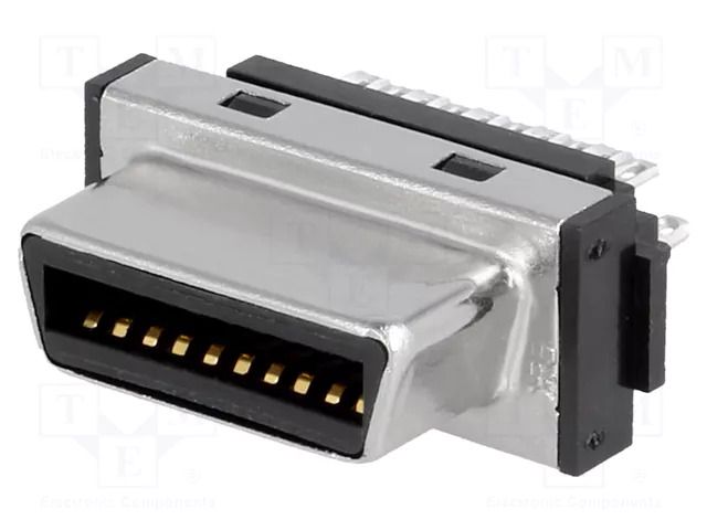 Connector: PCB-cable/PCB; PIN: 20; plug; female; soldering; FI HIROSE FI40B-20S-50
