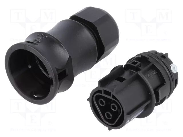 Connector: circular; socket; RST; female; PIN: 3; 250V; 20A; 6÷10mm WIELAND 96.031.4053.1