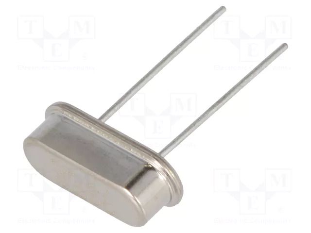 Resonator: quartz; 5MHz; ±30ppm; 20pF; THT; HC49-S; 11.05x3.5x4.7mm SR PASSIVES 5M-49S-SR