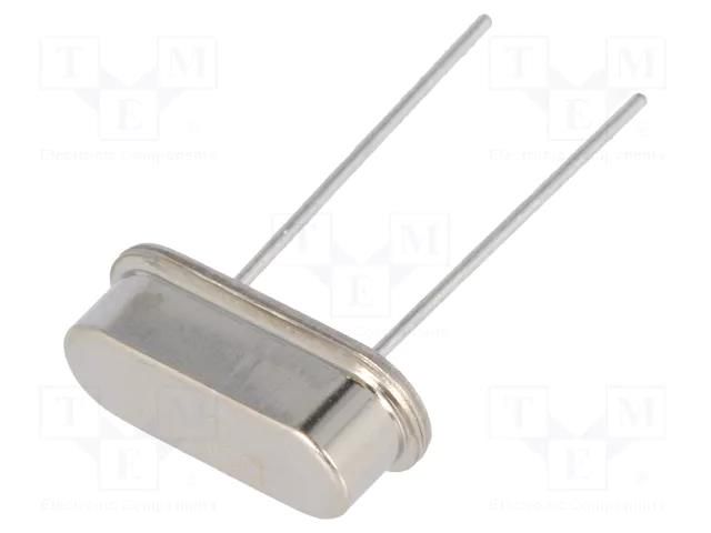 Resonator: quartz; 25MHz; ±30ppm; 20pF; THT; HC49-S SR PASSIVES 25M-49S-SR