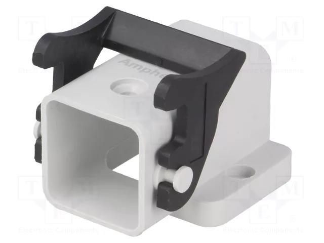 Enclosure for connectors: HDC; size A3; with latch; plastic; IP65 AMPHENOL C146-10F0030044