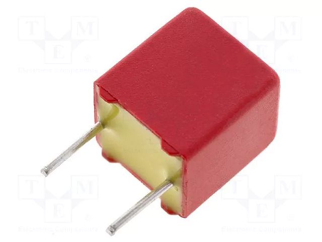 Capacitor: polypropylene; 100pF; 1kVDC; 250VAC; 4.5x6x7.2mm; THT WIMA FKP2-100P/1000-R