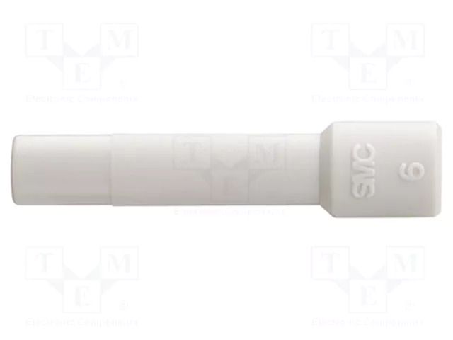 Stopper; polypropylene; L: 32mm; white; Ø: 4mm SMC KQ2P-04
