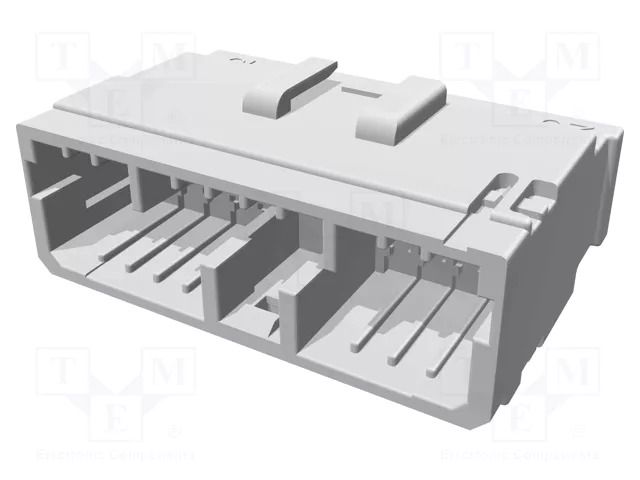 Connector: rectangular; plug; male; MULTILOCK; PIN: 20; for cable TE Connectivity 282994-3
