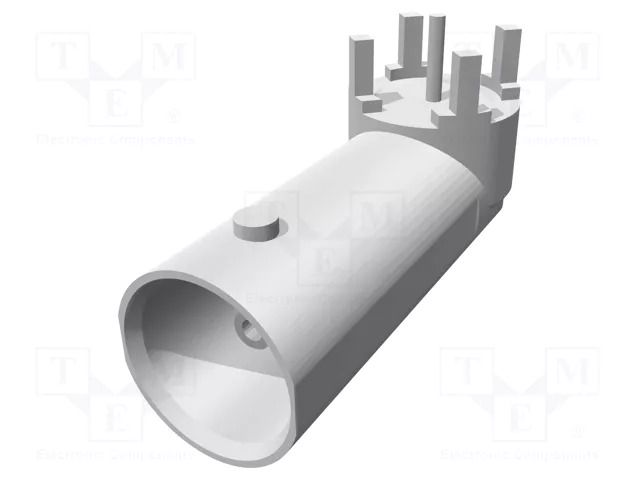 Connector: BNC; socket; female; angled; 75Ω; THT; on PCBs TE Connectivity 5413558-1