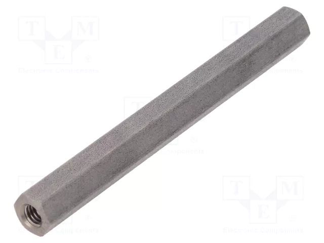 Screwed spacer sleeve; 70mm; Int.thread: M4; hexagonal DREMEC TFF-M4X70/DR146