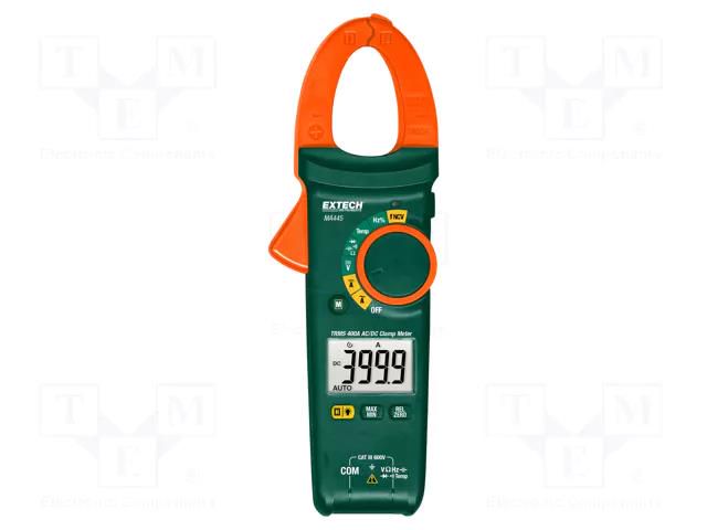 Meter: multifunction; digital,pincers type; Øcable: 30mm; LCD EXTECH MA445