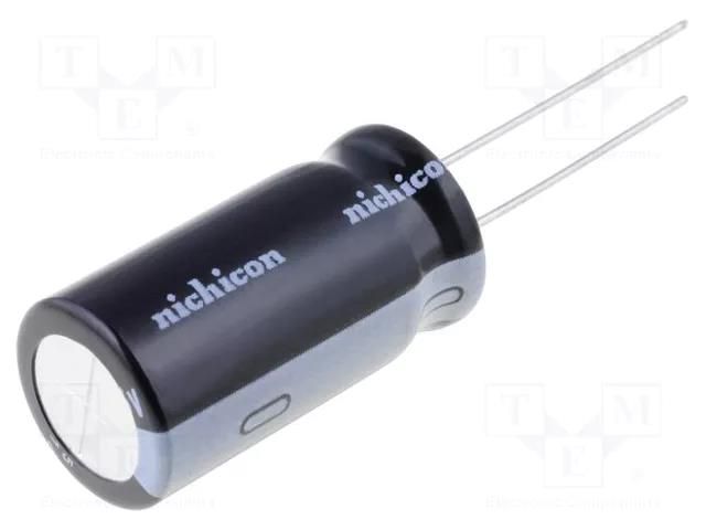 Capacitor: electrolytic; THT; 10uF; 160VDC; Ø8x11.5mm; Pitch: 3.5mm NICHICON UVR2C100MPD